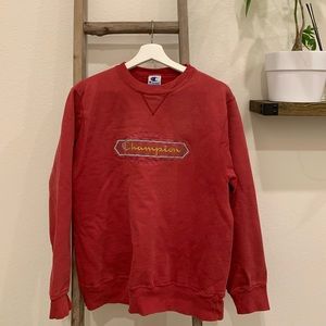 Champion - Women Sweatshirt, M, Red